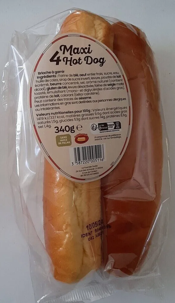 4 Maxi hot dog