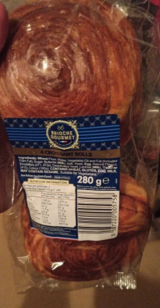Croissant rolls
