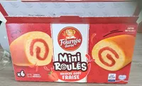 Mini ROULÉS BRIOCHE GOÛT FRAISE