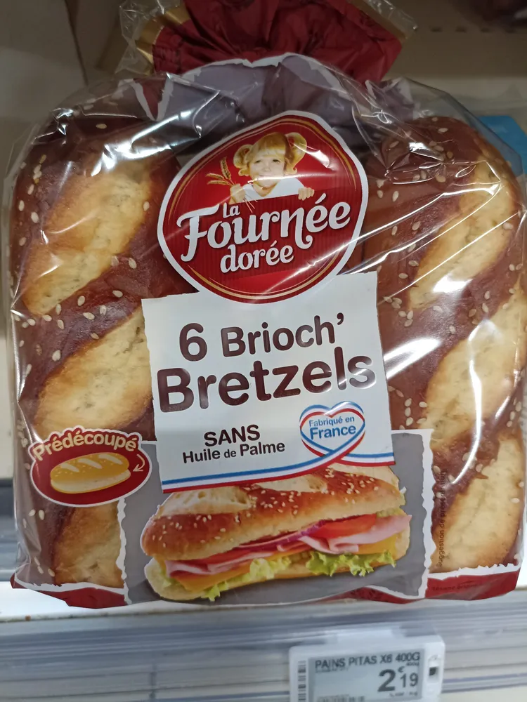 6 Brioch' Bretzels