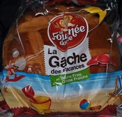 La Gache des vacances pur beurre a la creme fraiche LA FOURNEE DOREE