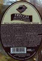 Tresse à  la crème pâtissière et pépites de chocolat