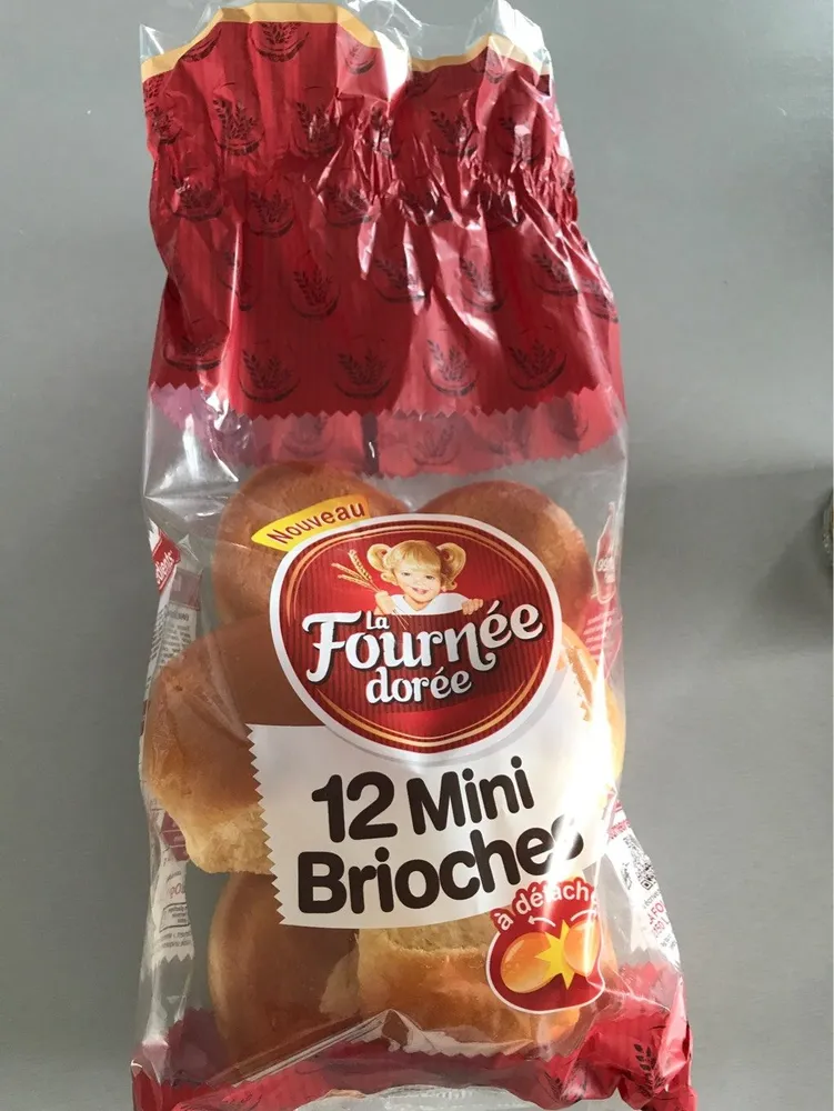12 mini brioches