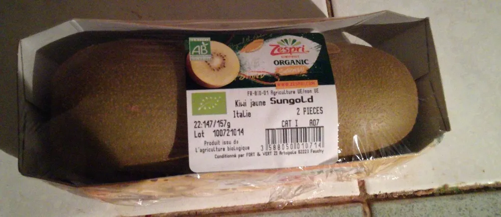 Kiwi jaune Sungold