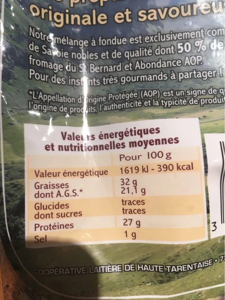 La fondue des savoyards