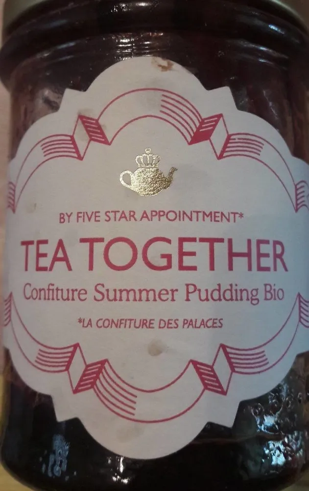 Confiture summer pudding bio