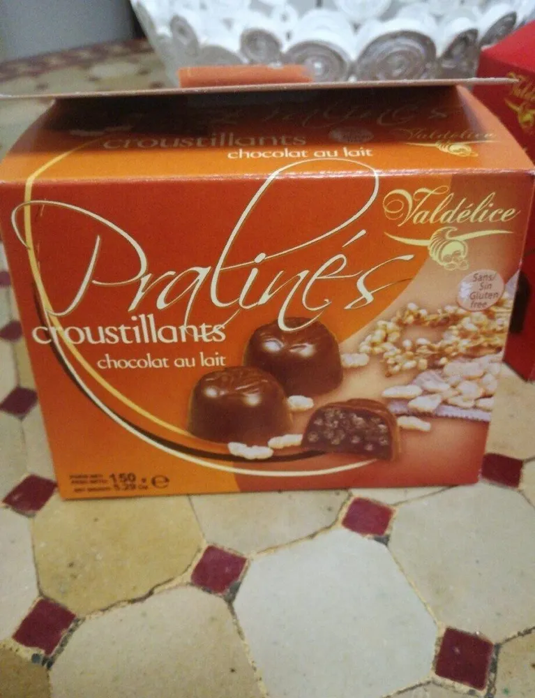 Praliné croustillant chocolat au lait