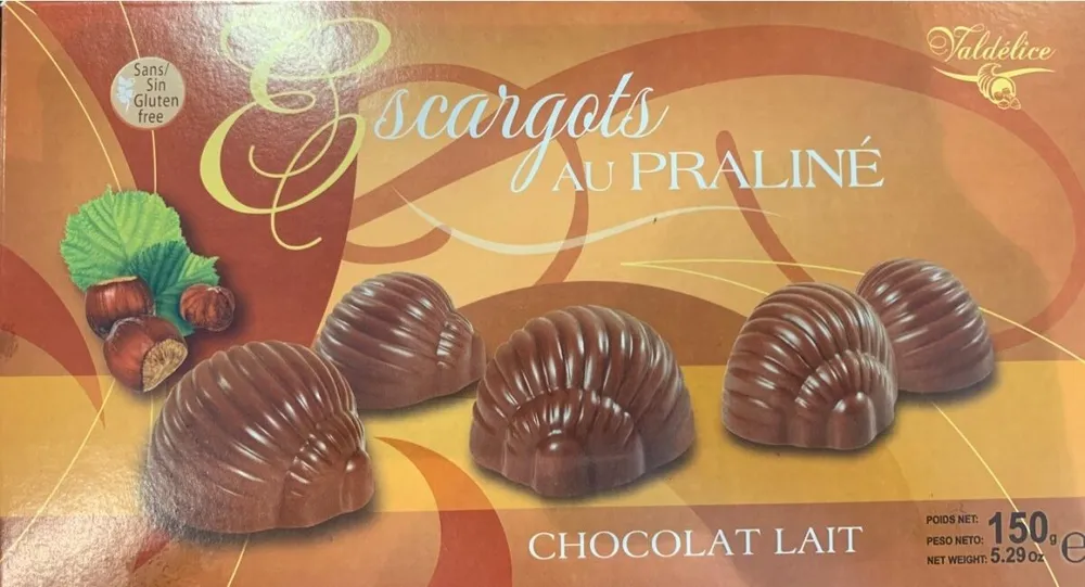Escargots au praliné