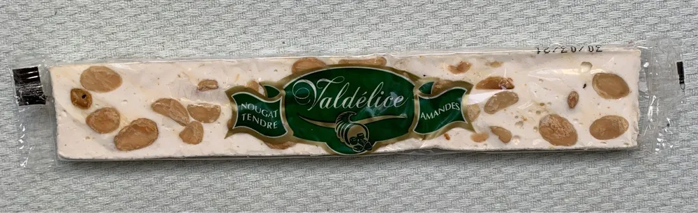 Valdelice nougat tendre amande