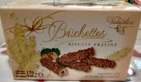 Bûchettes Biscuit Praliné