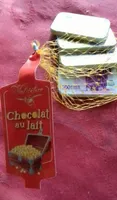 Filet de pièces de banques au chocolat au lait