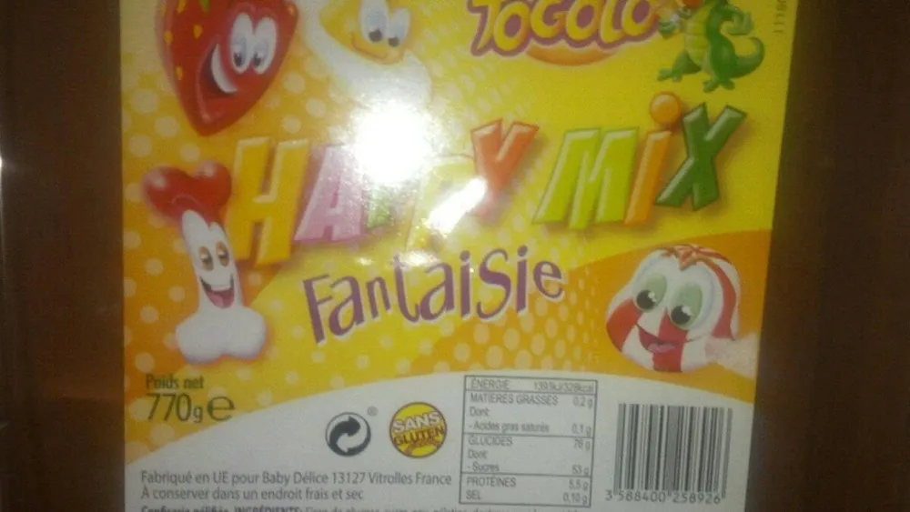Happy mix fantaisie