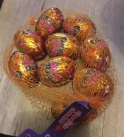 Oeufs au chocolat petillant
