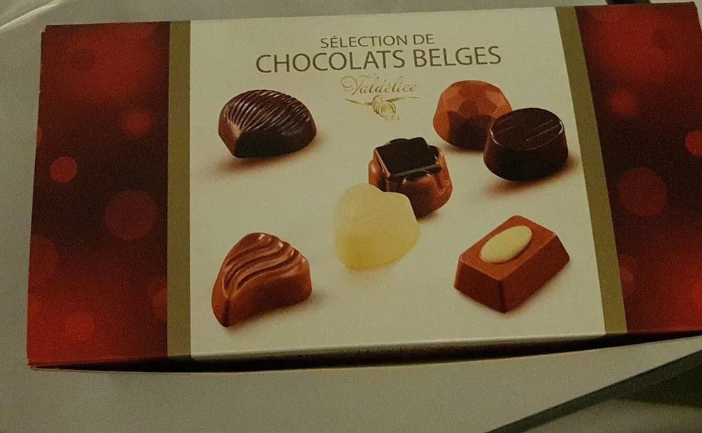 Sélection de chocolats belges