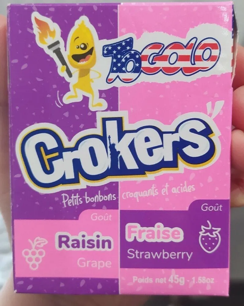Crokers raisin et fraise