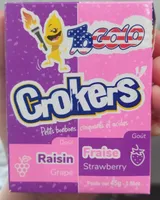 Crokers raisin et fraise