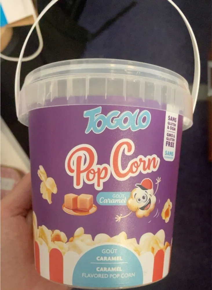 Pop corn caramel