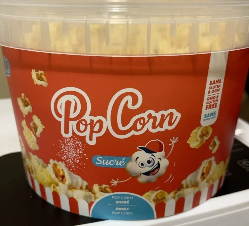 Pop corn sucré