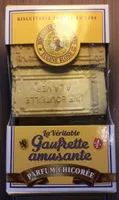 Gaufrette parfum Chicorée