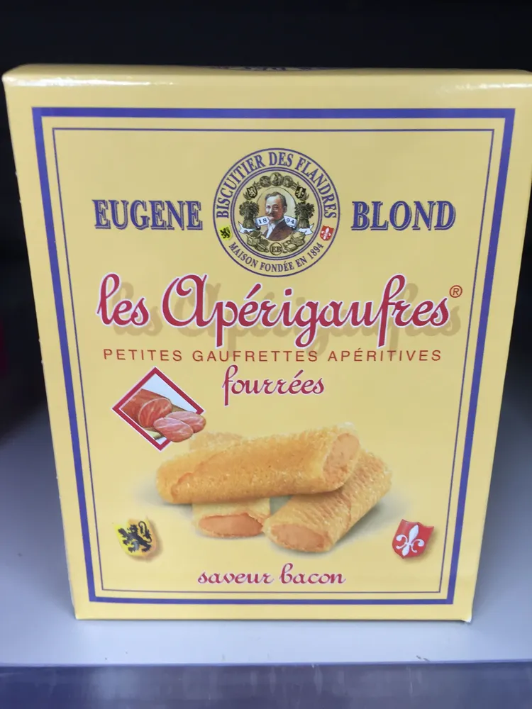 Les Apérigaufres fourrées saveur Bacon