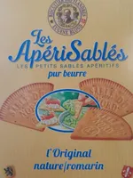 Les Apérisablés nature/romarin