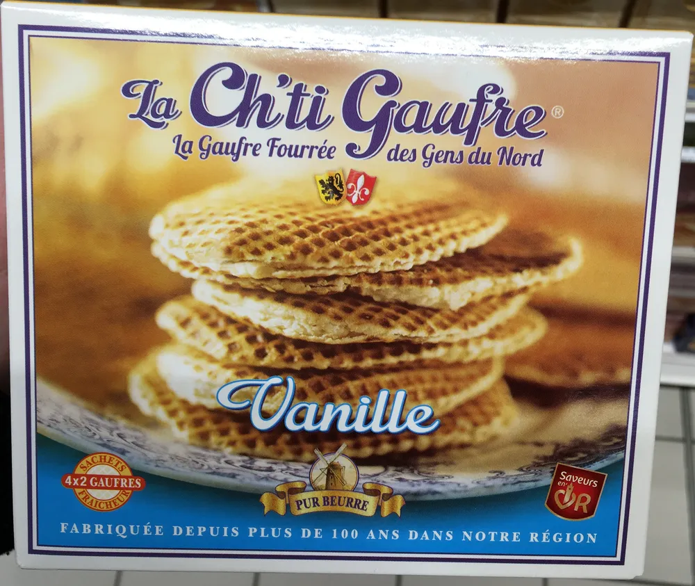 La Ch'ti Gaufre Vanille