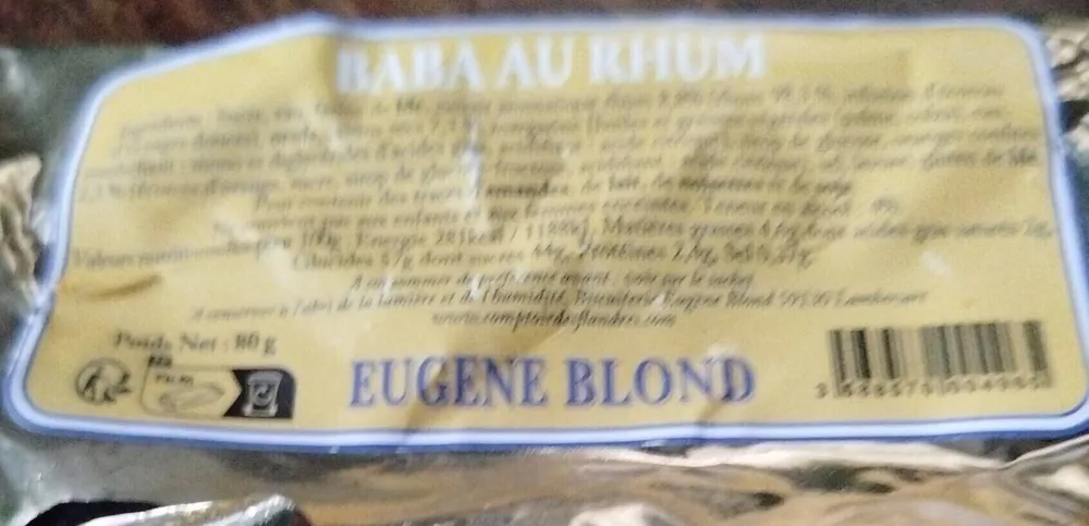 Baba au rhum