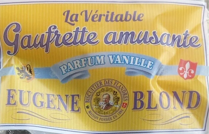 La véritable gaufrette amusante