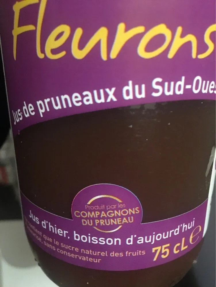 Jus de pruneaux du sud-oeust