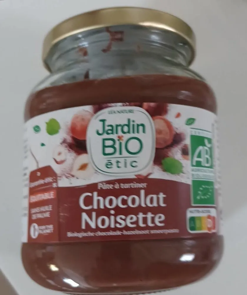 Pâte à tartiner chocolat noisette