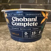 Chobani Complete Vanilla Advanced Nutrition Yogurt