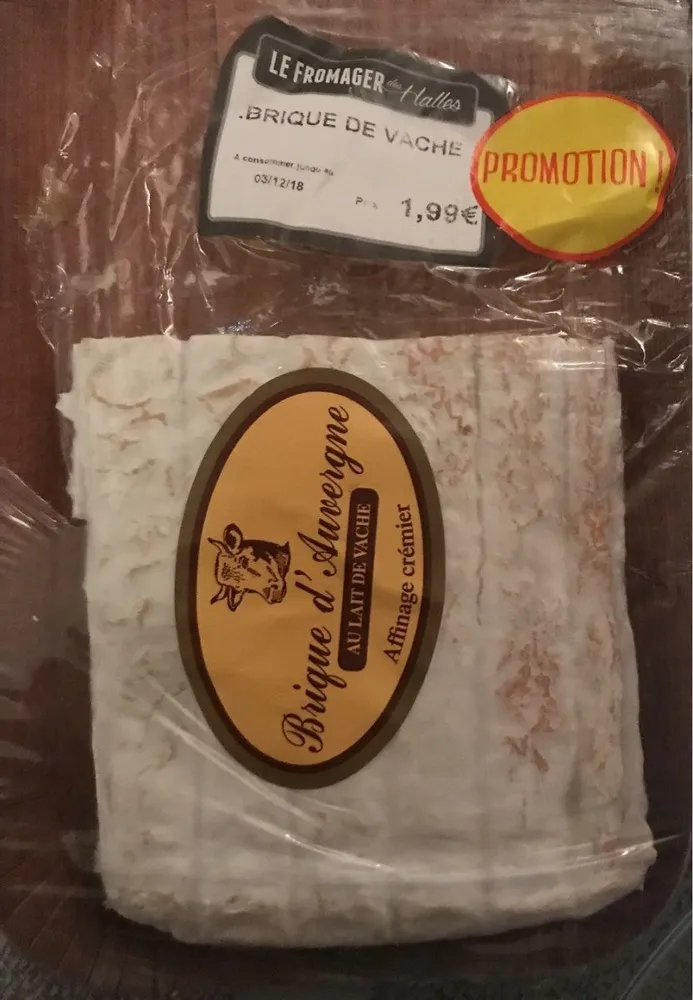 Brique de vache