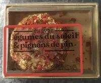 Fromage de chèvre légume du soleil et pignons de pin