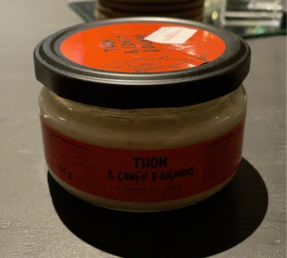 Tartinable thon et confit d’oignons