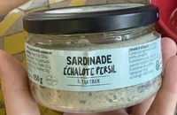 sardinade échalote persil