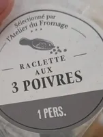 Raclette aux poivres