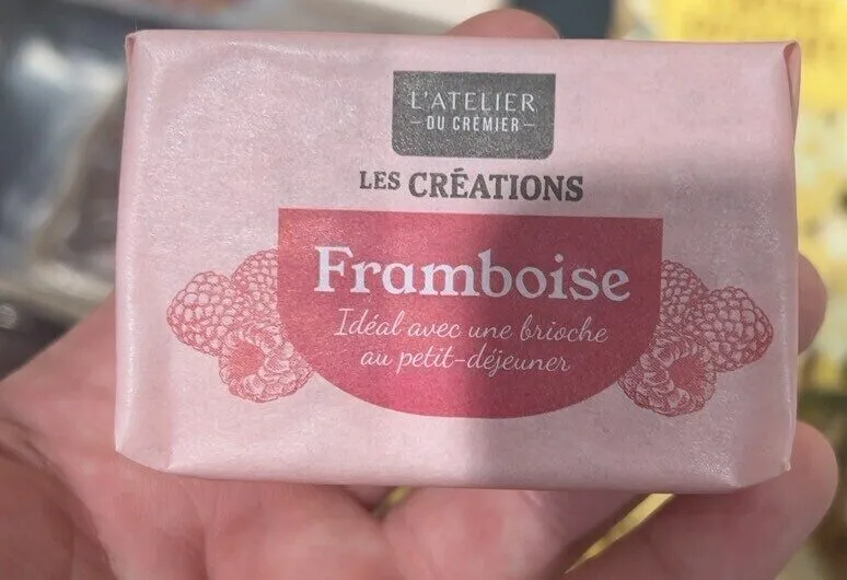 Beurre de framboises