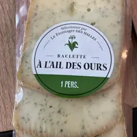 Raclette à l’ail des ours
