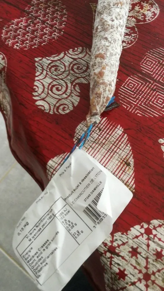 Saucisson sec au calva