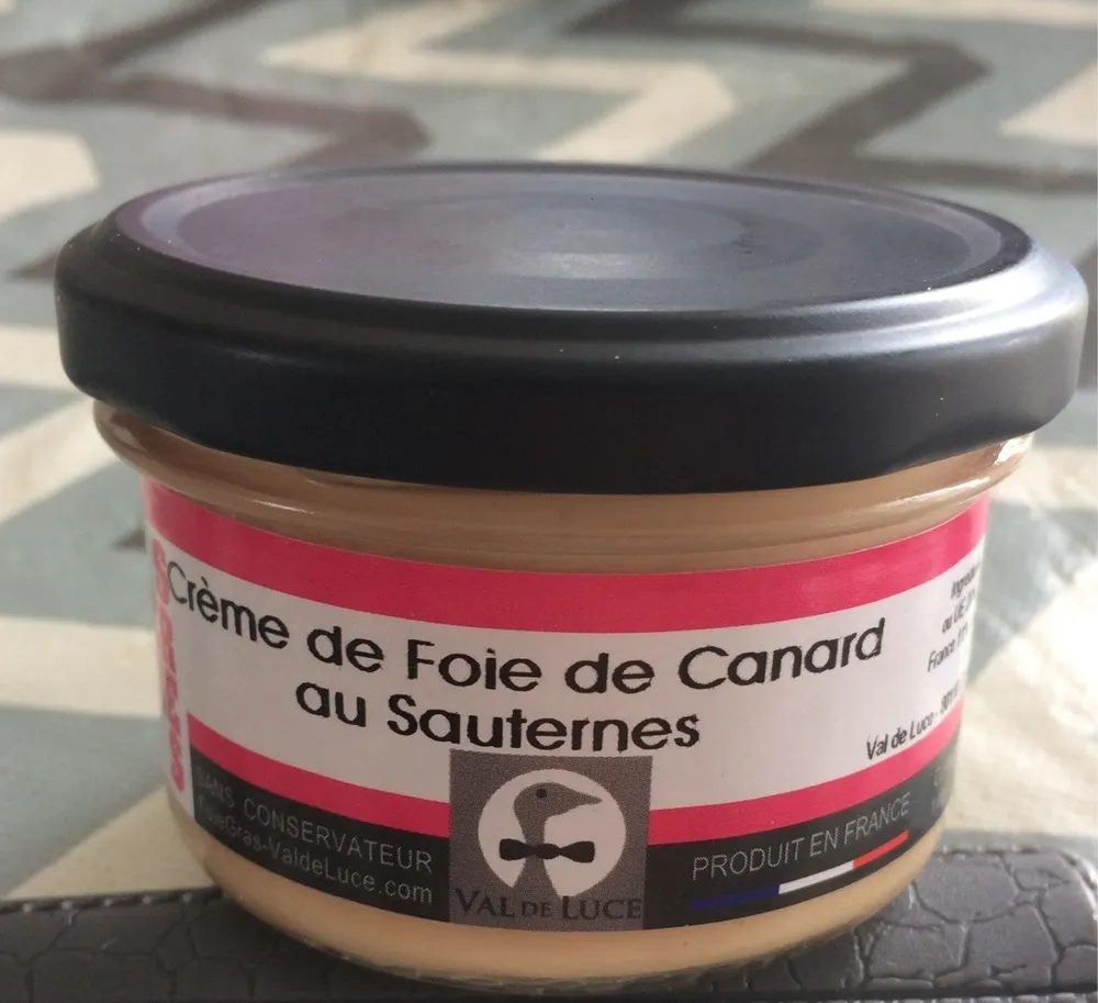 Creme de foie de canard de sauternes