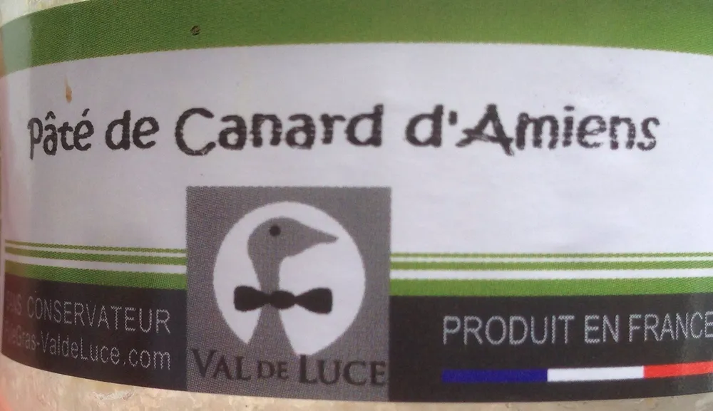 Pate de canard d'amiens