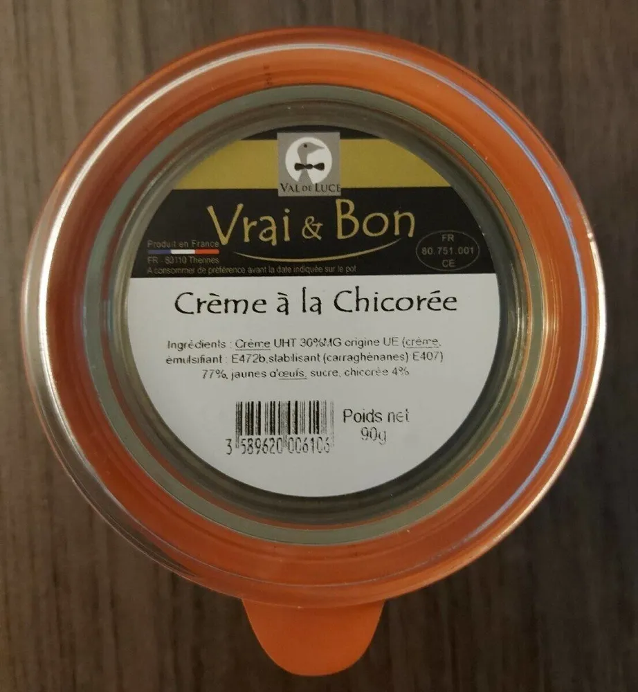 Crème à la chicorée