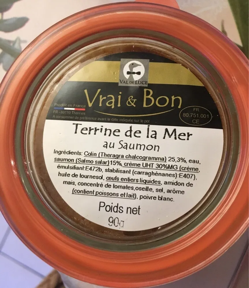 Terrine de la mer au saumon