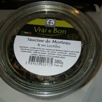 Saucisse de Morteau & ses Lentilles