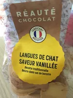 Langues de chat vanillée