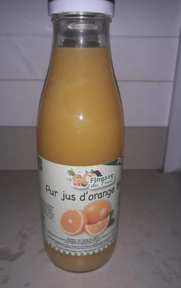 Pur jus d'orange bio