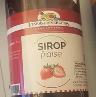 Sirop fraise