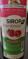 Sirop framboise bio