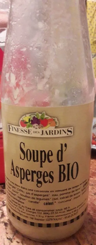 Soupe d'aspergers BIO