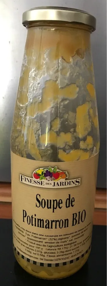 Soupe de potimarron bio
